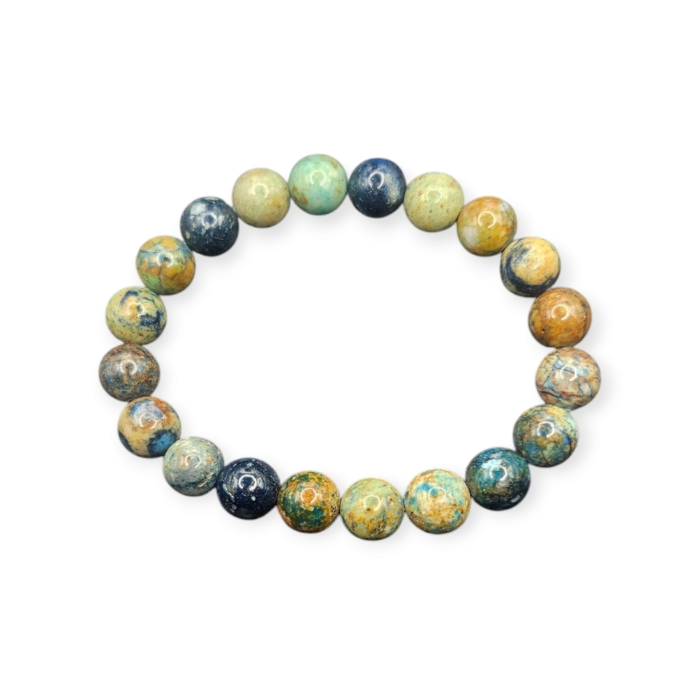 Chrysocolla Bead Bracelet